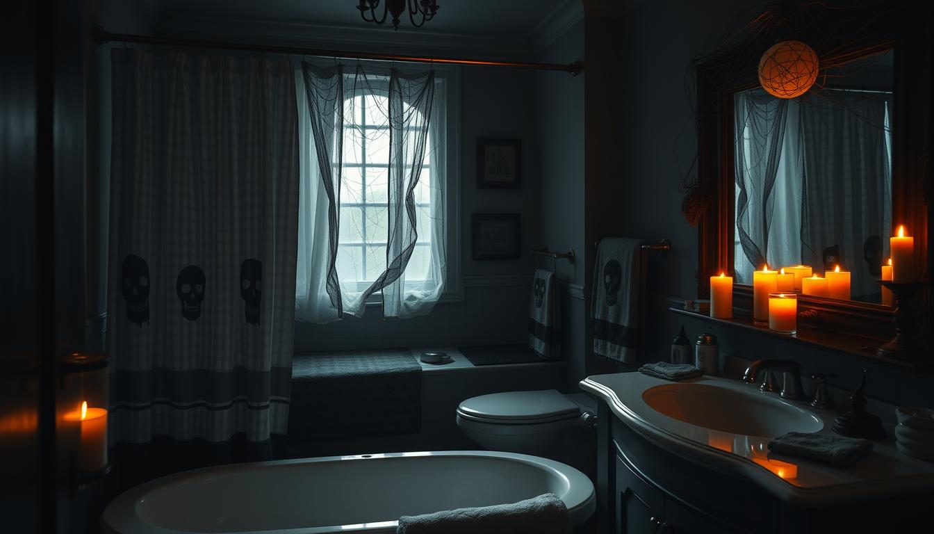 Eerie Bathroom Textiles and Linens