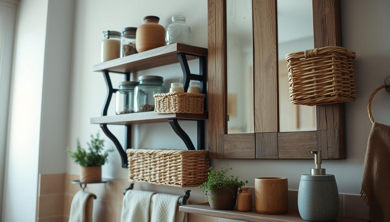 Storage Solutions with Farmhouse Flair