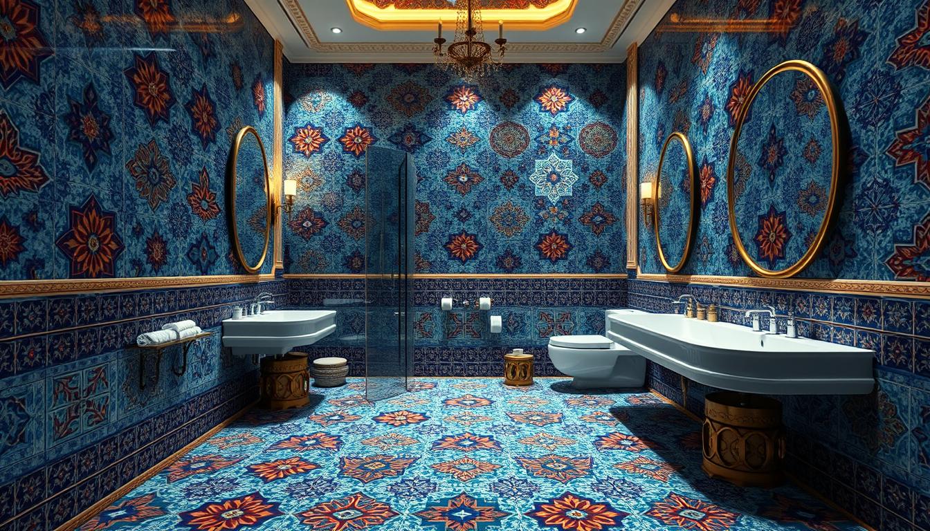 Turkish mosaic tiles