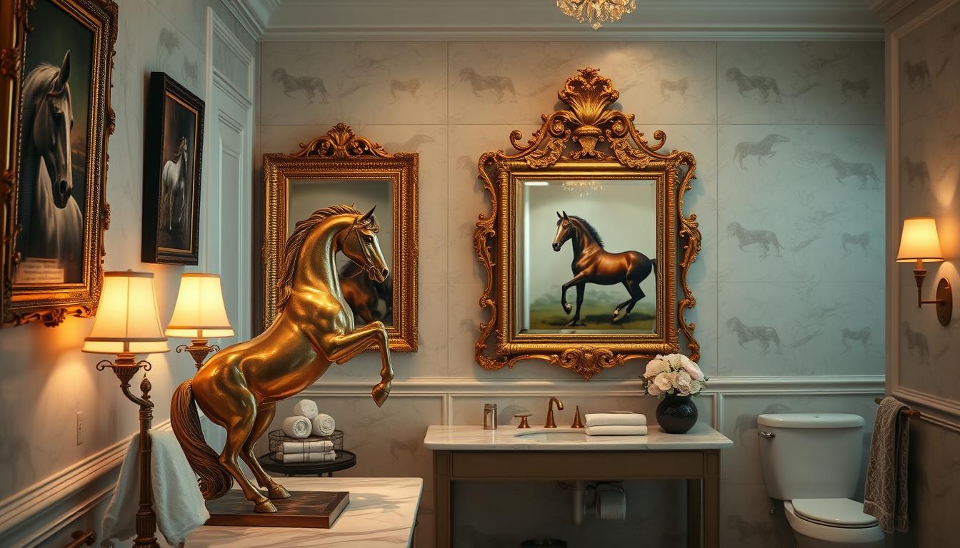 horse themed bathroom accessories