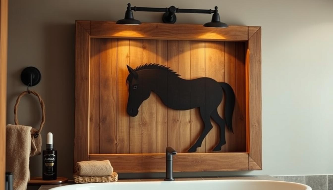 rustic horse decor