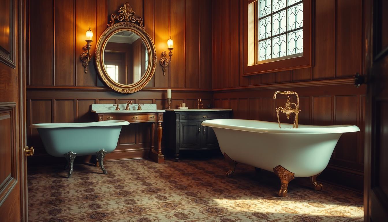 vintage bathroom decor