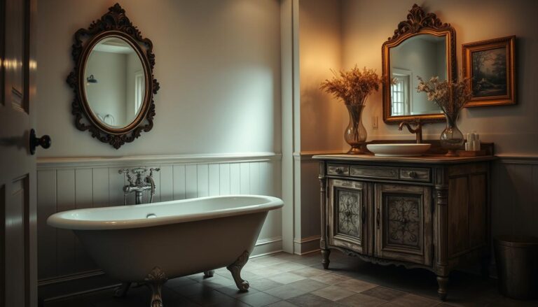 vintage bathroom decorations